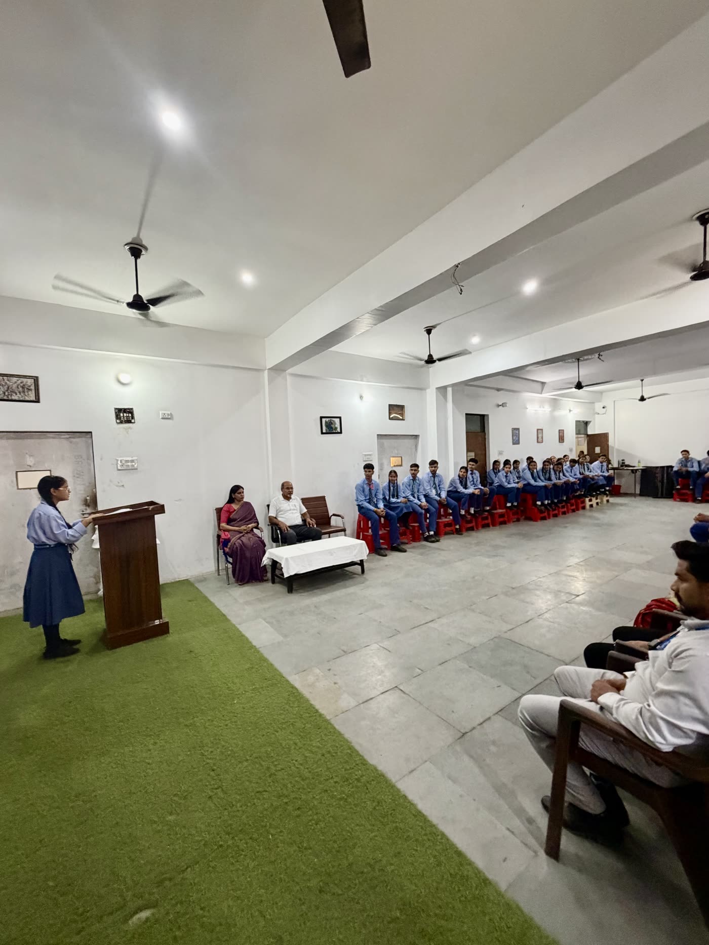 Student Speech at the Ceremony